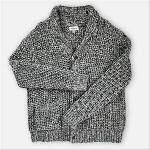 Goodfellow & Co Men's XL Casual Fit Gray Grandpa Chunky Knit Cardigan